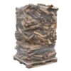 Bois de chauffage - 25 cm - ballot sur palette - 2 m3